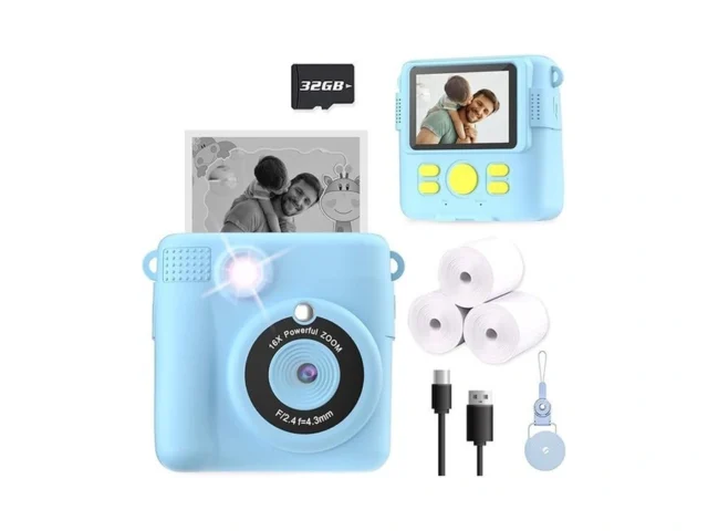 Esoxoffore Kids Camera Instant Print Christmas… Code