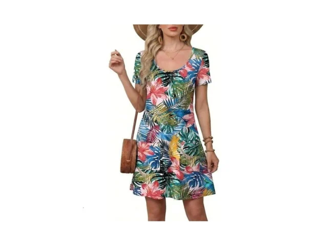 Moodclo Summer Dresses For Women Tropic Affair… Code