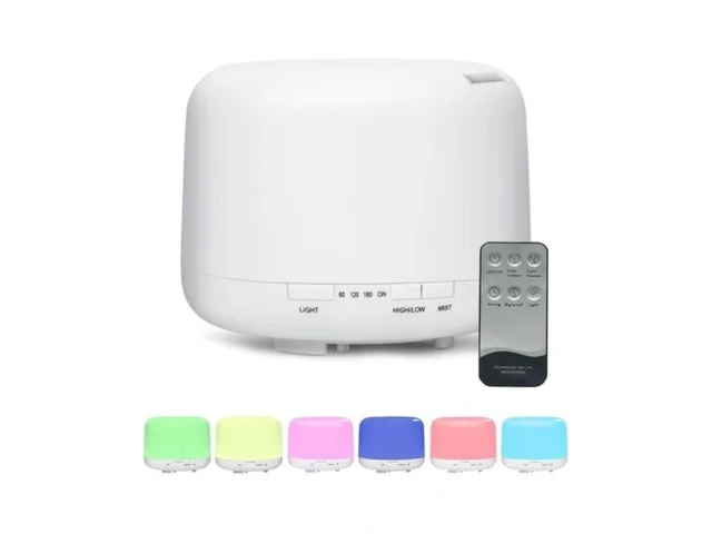 Lslcqw 500ml Essential Oil Diffuser With Remote… Code