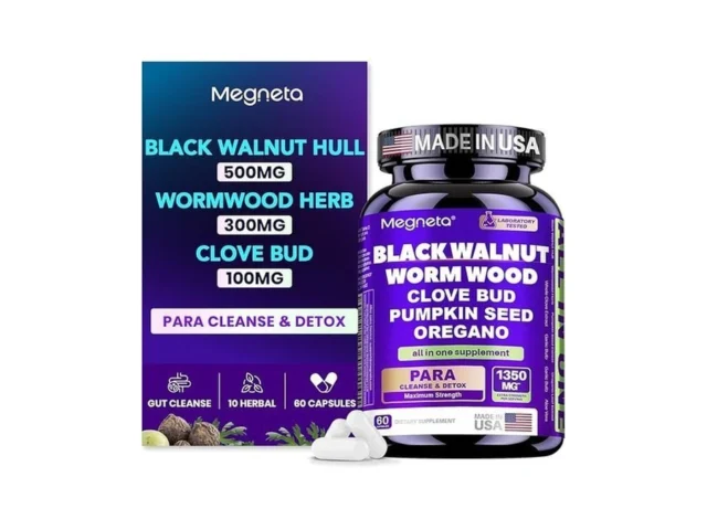 Megneta Wormwood Black Walnut Clove Cleanse For… Code