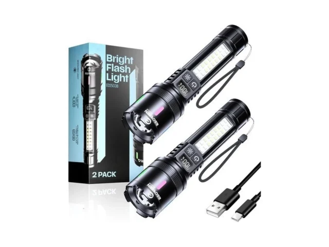 Esgreen Led Rechargeable Flashlights High Lumens… Code