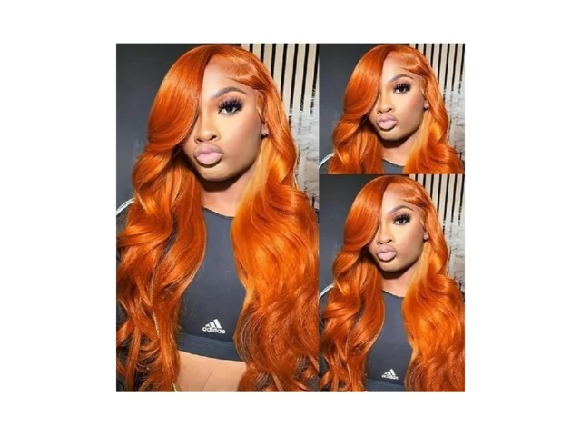 Alimoonbeam Ginger Orange 24 Inch13x6 Lace Front… Code