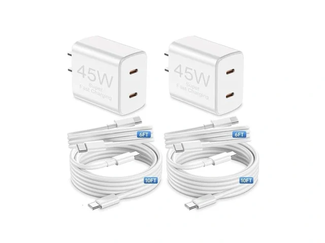 𝟰𝟱𝗪 Dual Port Iphone 15 16 17 Charger Fast Charging… Code