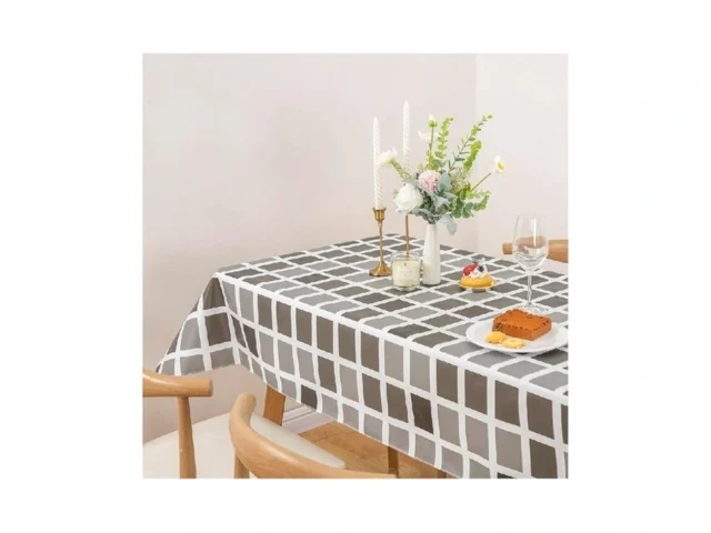 Fifty Feet 84 60 Inch Rectangle Tablecloth Vinyl… Code