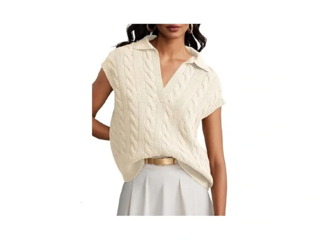 Dokotoo Summer Sweaters For Women Crewneck… Code