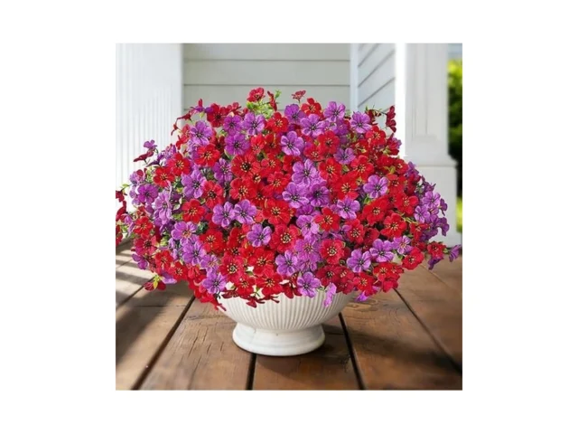Qsperov Artificial Flowers For Outdoors Uv… Code
