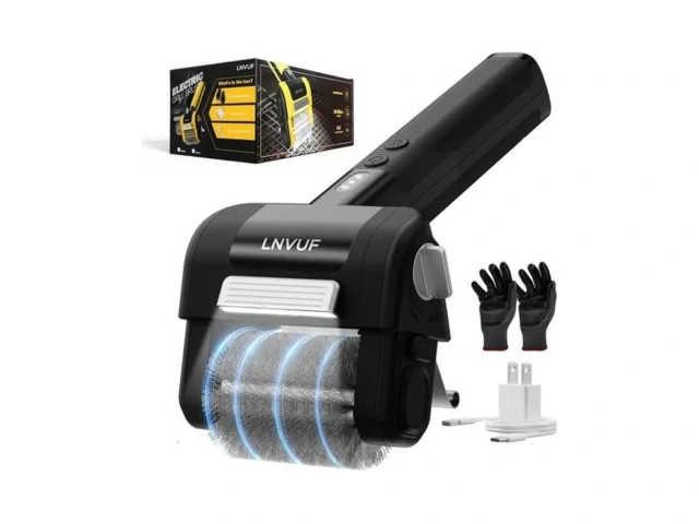 Lnvuf Electric Grill Brush Grill Cleaner With Led… Code