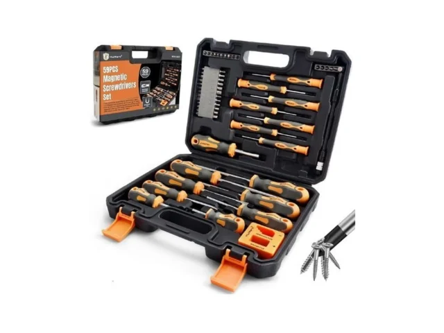 Mulwark Magnetic Screwdriver Set With Case Screw… Code