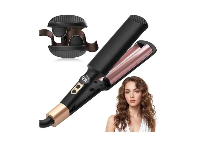 Waver Curling Iron Hair Crimper 3 4 Inch Ionic Deep… Code