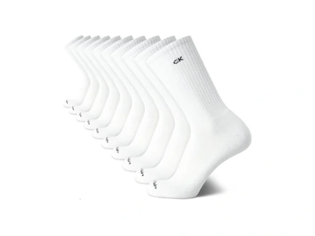 Calvin Klein Mens Crew Socks – 10 Pack Cushioned… Coupon