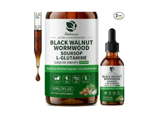 Lukaree 2 Pack Wormwood Black Walnut Soursop… Code