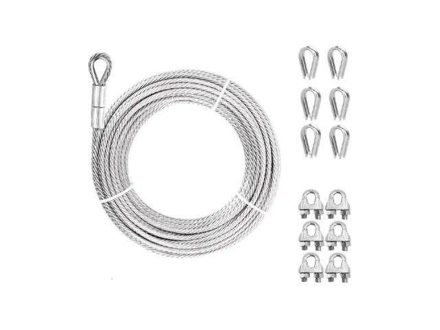 3 16 Galvanized Steel Cable Sunwuk 7×19 Strand… Code