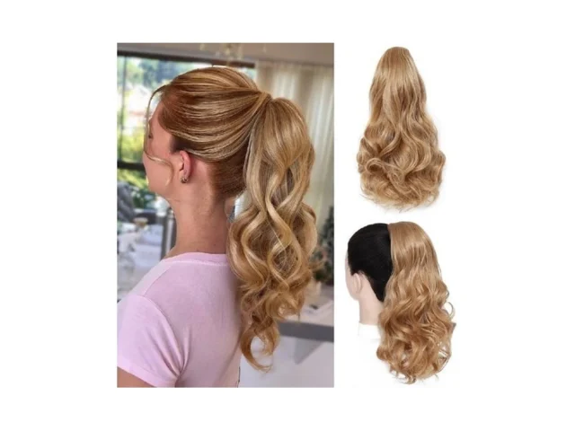 Mychanson 16 Inch Ponytail Extension Drawstring… Code