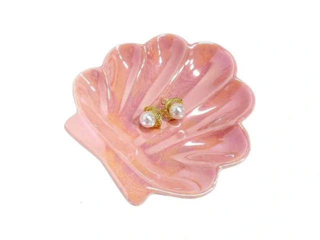 Tigermillion Sea Shell Jewelry Dish Ceramic… Coupon