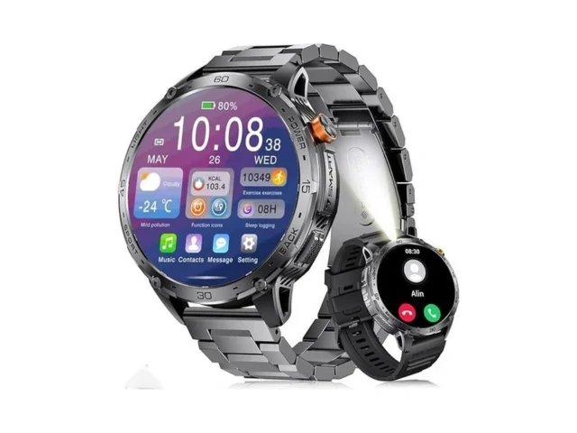 Lige Military Smart Watch For Men 730mah 1 75 Large…