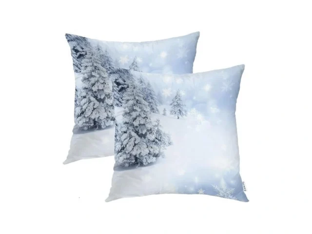 Batmerry White Christmas Christmas Trees Throw… Coupon