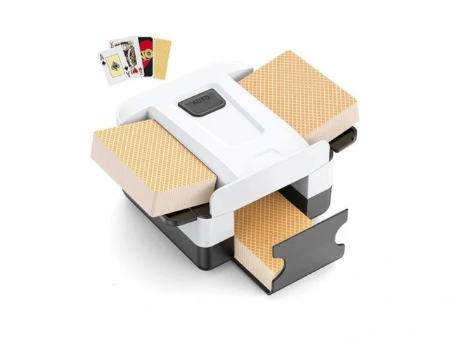 Aooello Automatic Card Shuffler 1-2 Decks… Code