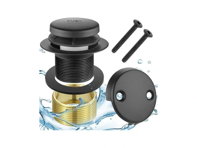 Washever Bathtub Drain Tip-toe Tub Trim Set With… Code