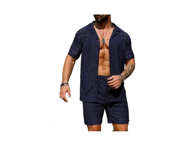 Urru Men S 2 Pieces Outfits Summer Beach Set See… Code