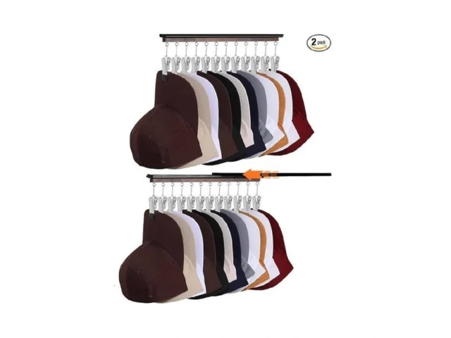 Snowstar Hat Hanger For Closet 2 Pack Sliding Hat… Code