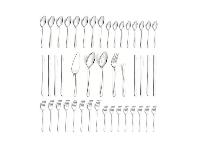 Pleafind Stainless Steel Silverware Set – 45 Piece… Code