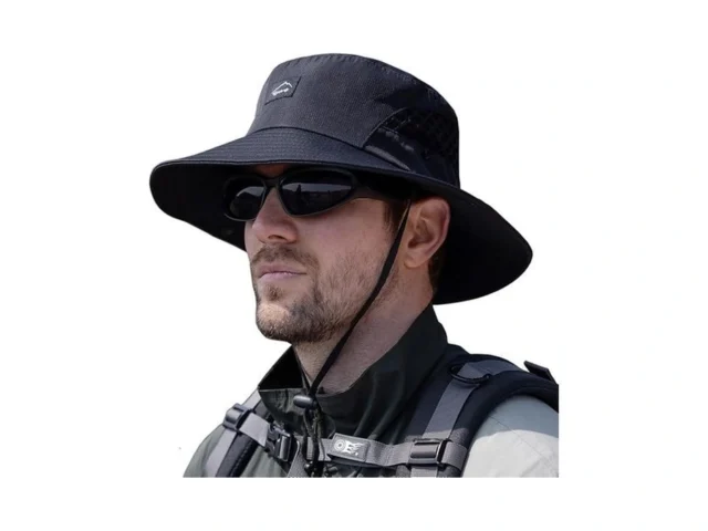 Sireck Fishing Hat Upf50 Wide Brim Sun Hat For Men… Code