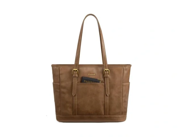 Lovevook Tote Bag For Women Retro Soft Leather… Code