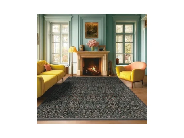 Urownmat 8×10 Rugs For Living Room Washable Green… Coupon