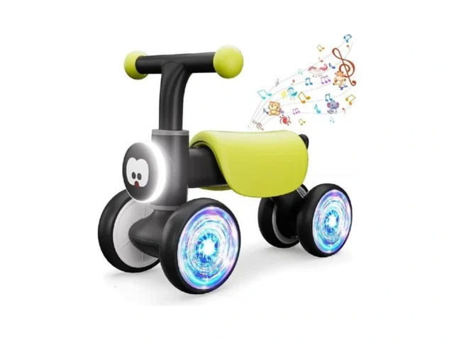 Colorful Glow Wheel Toddler Balance Bike Baby Toys… Code