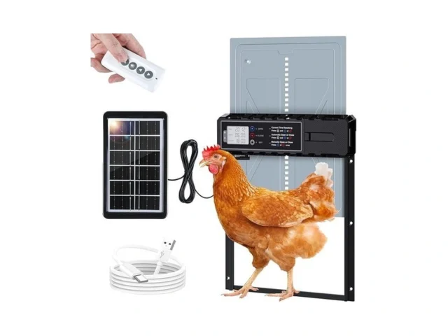Automatic Chicken Coop Door Solar Powered With… Code