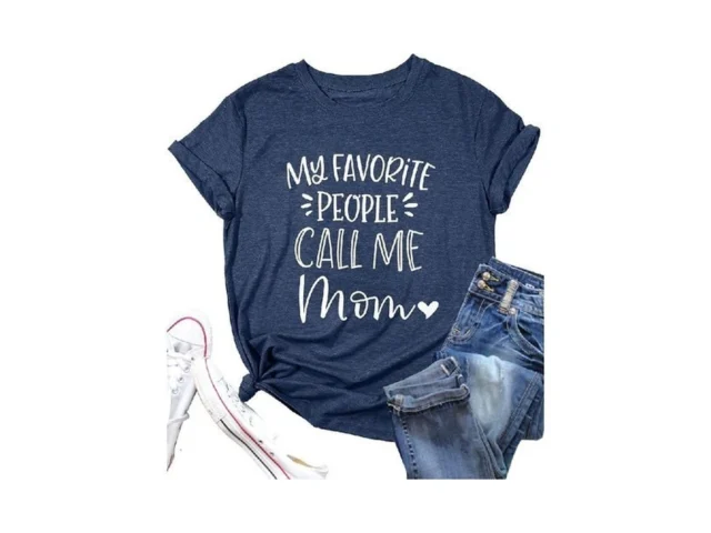 My Favorite People Call Me Mom Shirts Women Mama T… Coupon
