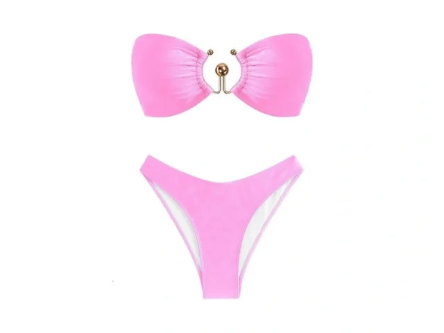 Zaful Women S 2 Piece Strapless Smocked Ring Tanga… Code