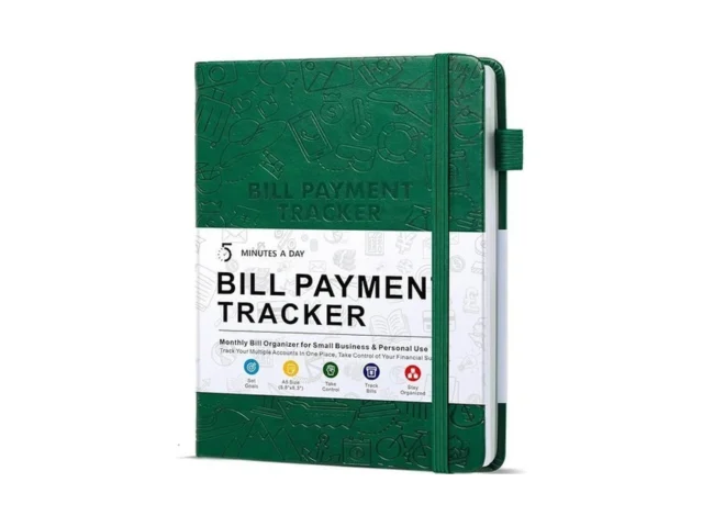 Bill Tracker Notebook – Monthly Bill Organizer… Code