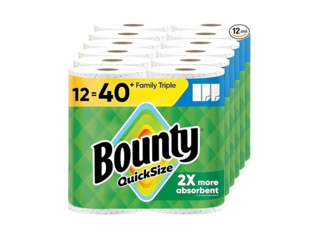 Bounty Quick-size Paper Towels White 12 Family… Coupon