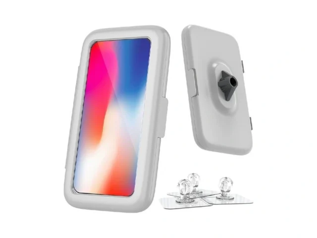 Shower Phone Holder Waterproof Upgraded Ipx6 Wall… Code