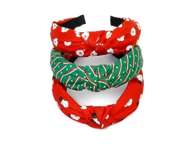 Huachi Christmas Headbands For Women Girls Holiday… Code
