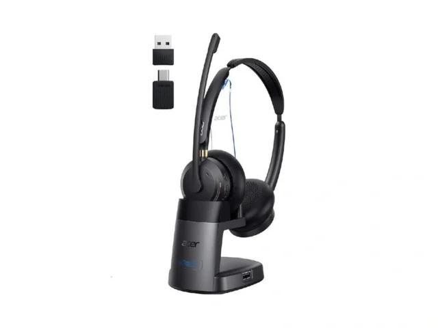 Wireless Headset With Mic For Work Ai Enc Noise… Code