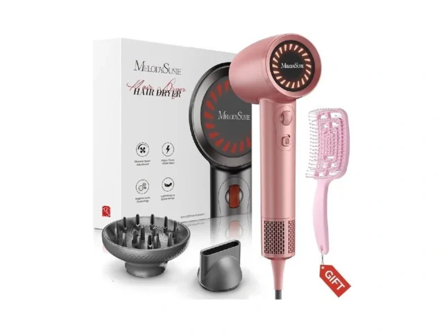 Melodysusie Hair Dryer With Diffuser 1600w Fast… Code