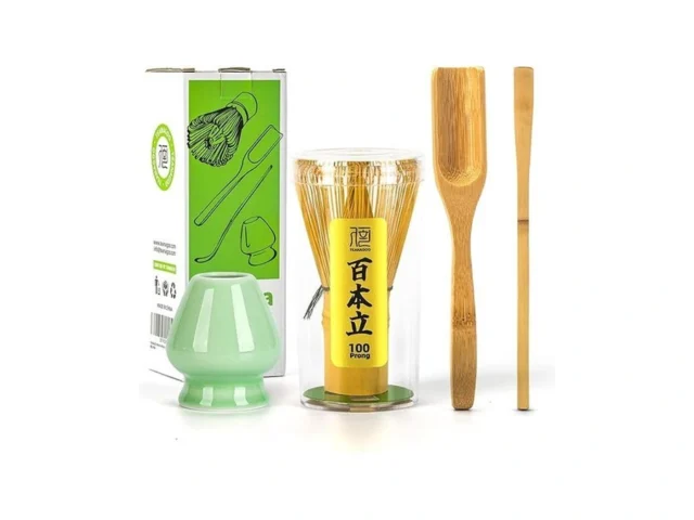 Teanagoo Matcha Whisk Set Bamboo Matcha Whisk… Code