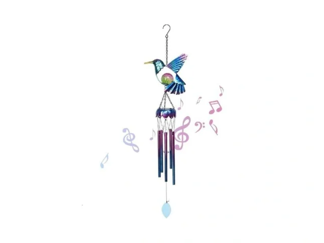 Mumtop Solar Wind Chimes For Outside – Hummingbird… Code