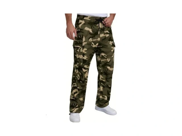 Dislanbo Men S Camo Cargo Pants Cuffs Lightweight… Code