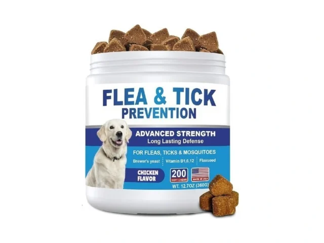 Flea And Tick Prevention For Dogs Chewables 200ct -…