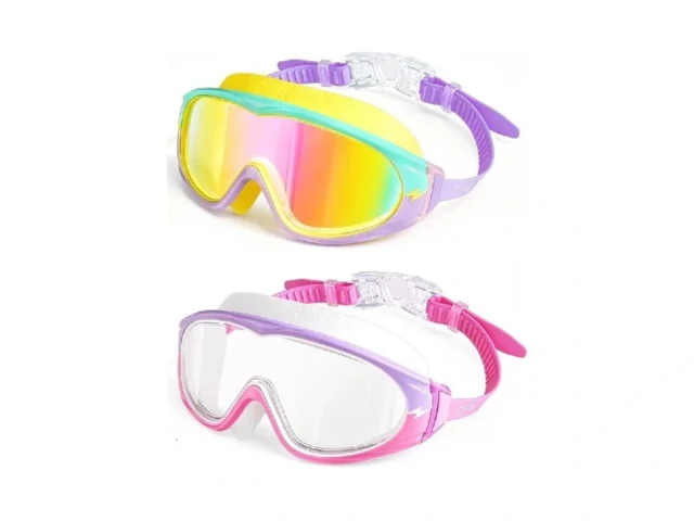 Itowe 2 Pack Wide View Swimming Goggles No Leaking… Code