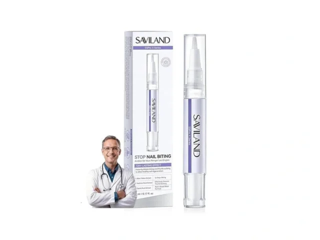 Saviland Nail Biting Prevention For Adults Pen -… Code