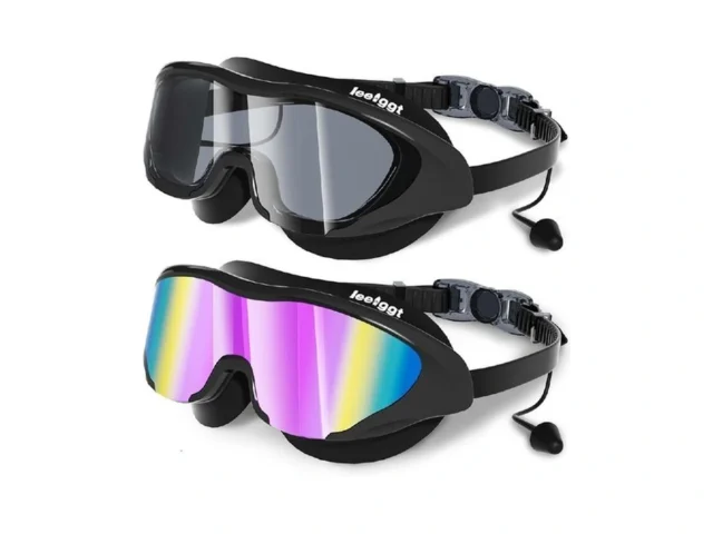 Leeiggt Swim Goggles For Kids 8-14 Youth Beginner… Code