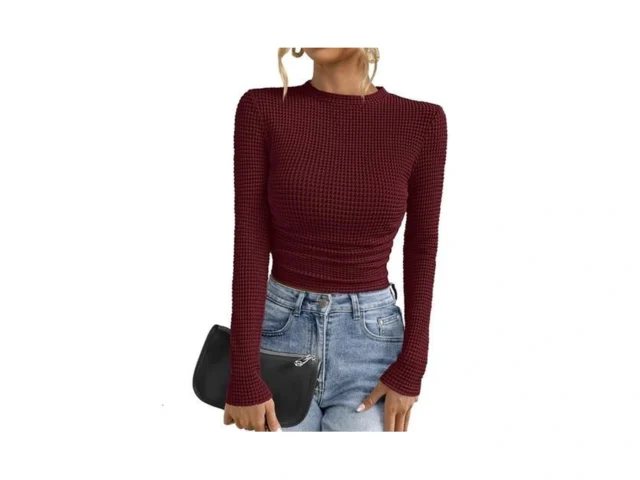 Prettygarden Womens Tops 2026 Spring Long Sleeve… Code