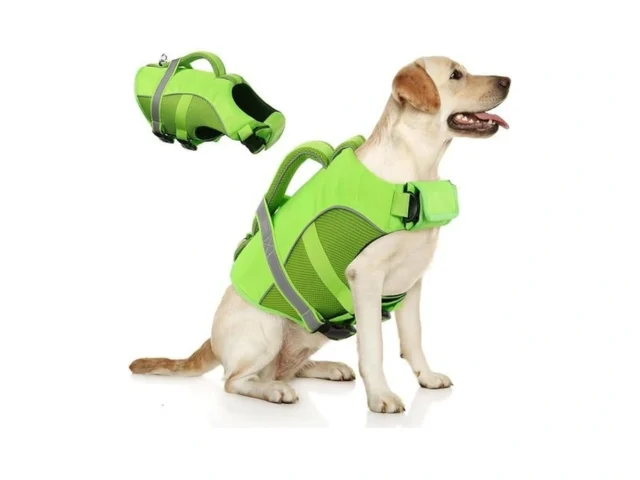 Queenmore Dog Life Jacket Adjustable Ripstop Dog… Coupon