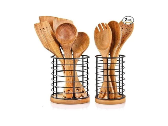 Hunnycook 2-piece Utensil Holders – 5 1 5 1 5 8 And… Code