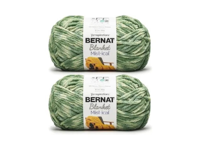 Bernat Blanket Mist-ical Fresh Green 2 Pack Of 300g…