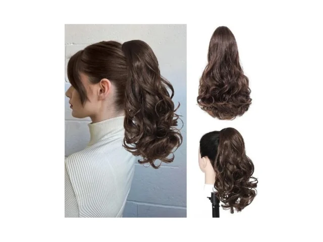 Mychanson 16 Inch Ponytail Extension Drawstring… Code